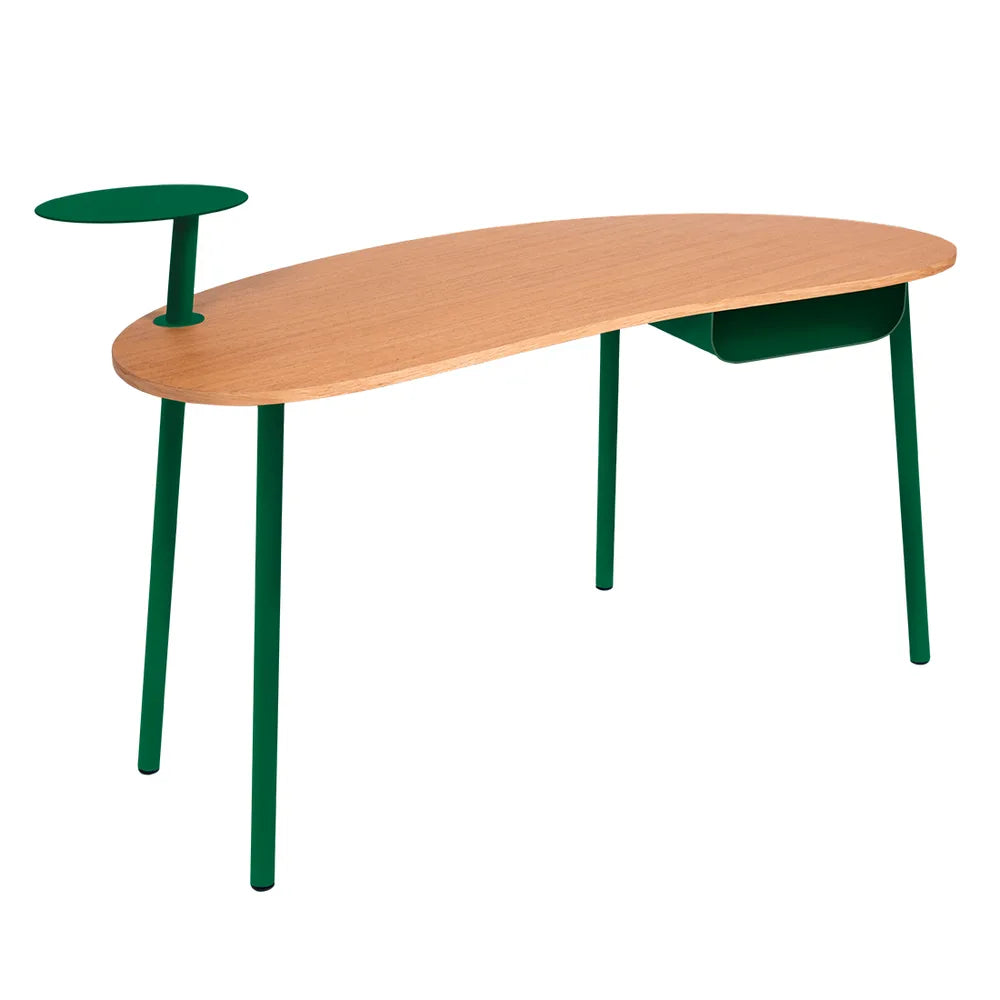Fermob – Nuage – Bureau chêne – Vert cèdre