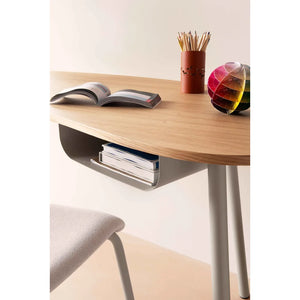 Fermob – Nuage – Bureau chêne en situation