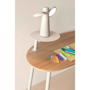 Fermob – Nuage – Bureau chêne en situation