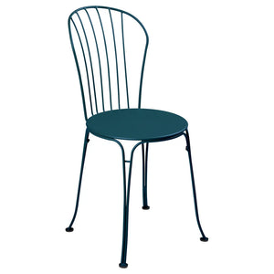 Fermob – Opéra+ – Chaise – Bleu acapulco