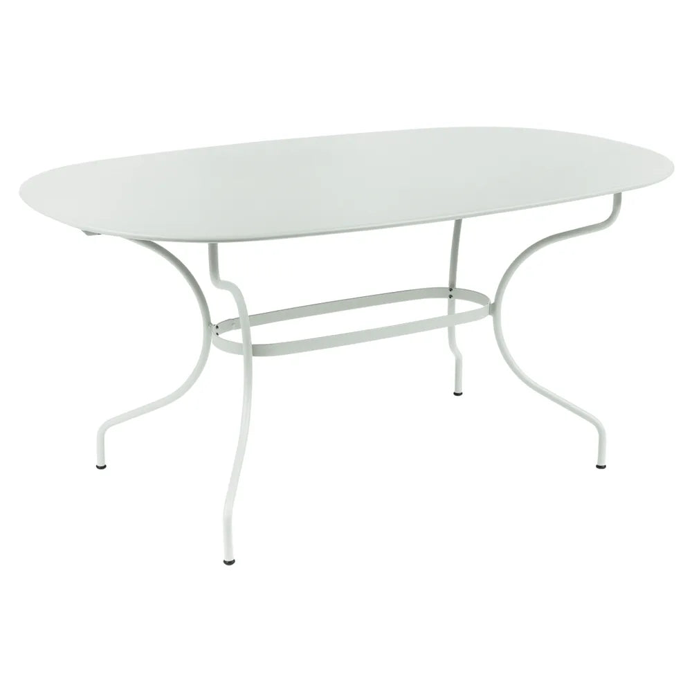 Fermob – Opéra+ – Table ovale 160 x 90 cm – Gris argile