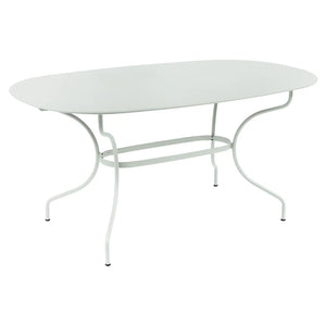 Fermob – Opéra+ – Table ovale 160 x 90 cm – Gris argile