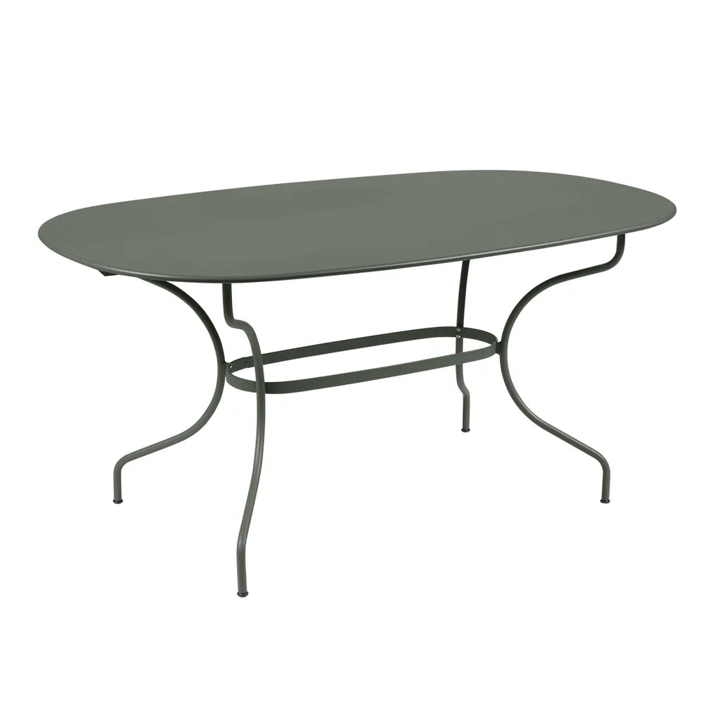 Fermob – Opéra+ – Table ovale 160 x 90 cm – Romarin
