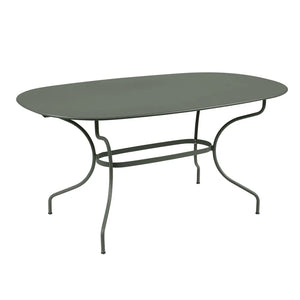 Fermob – Opéra+ – Table ovale 160 x 90 cm – Romarin