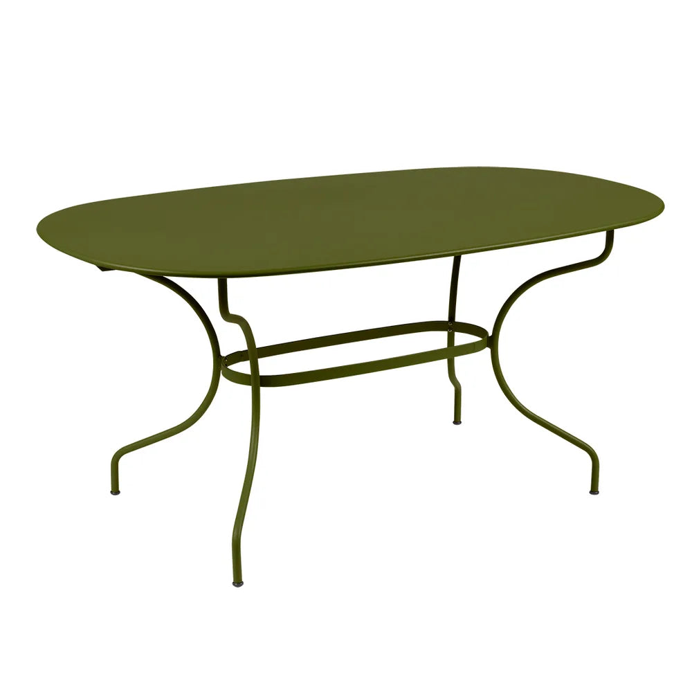 Fermob – Opéra+ – Table ovale 160 x 90 cm – Pesto