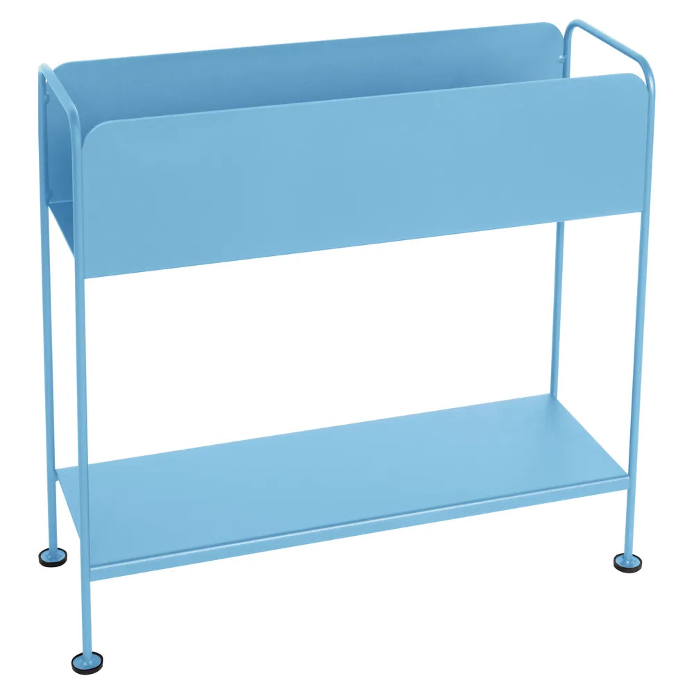 Fermob – Picolino – Cache pot H.63 cm – Bleu maya