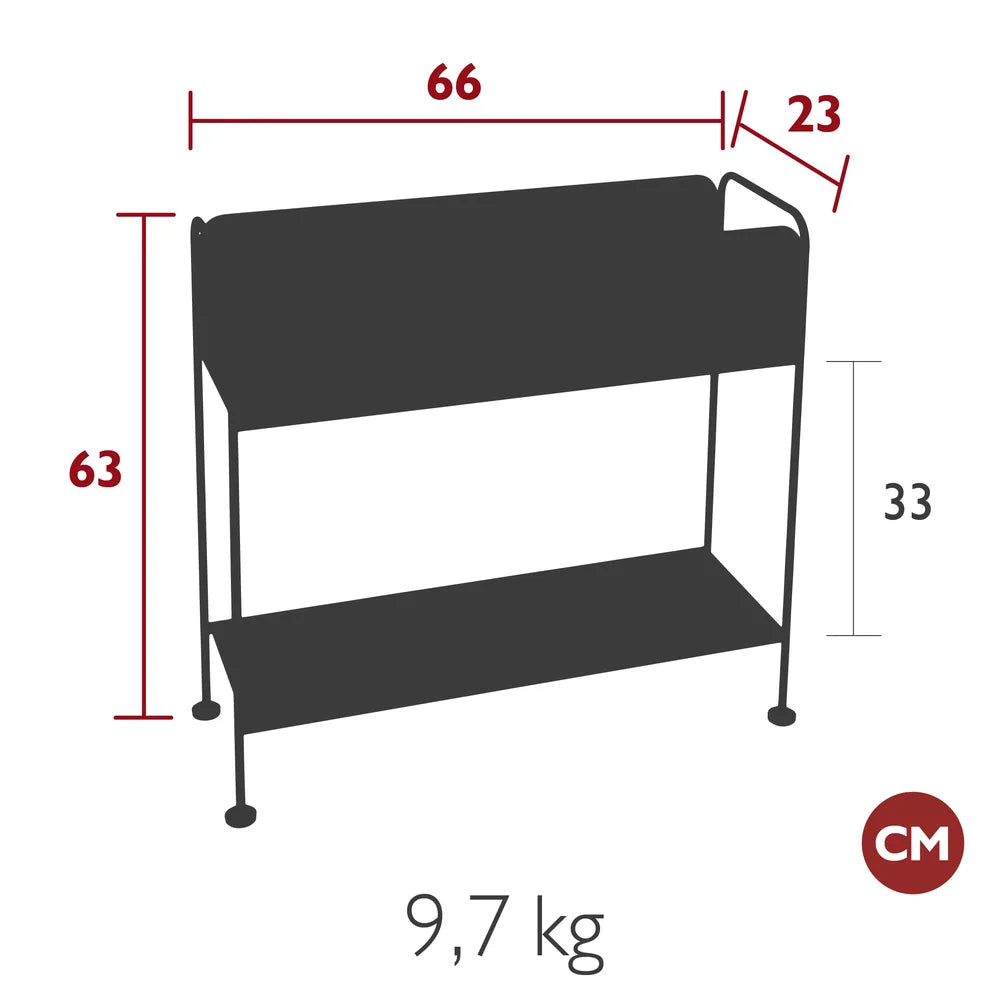 Fermob – Cache pot H.63 cm – guide de dimensions
