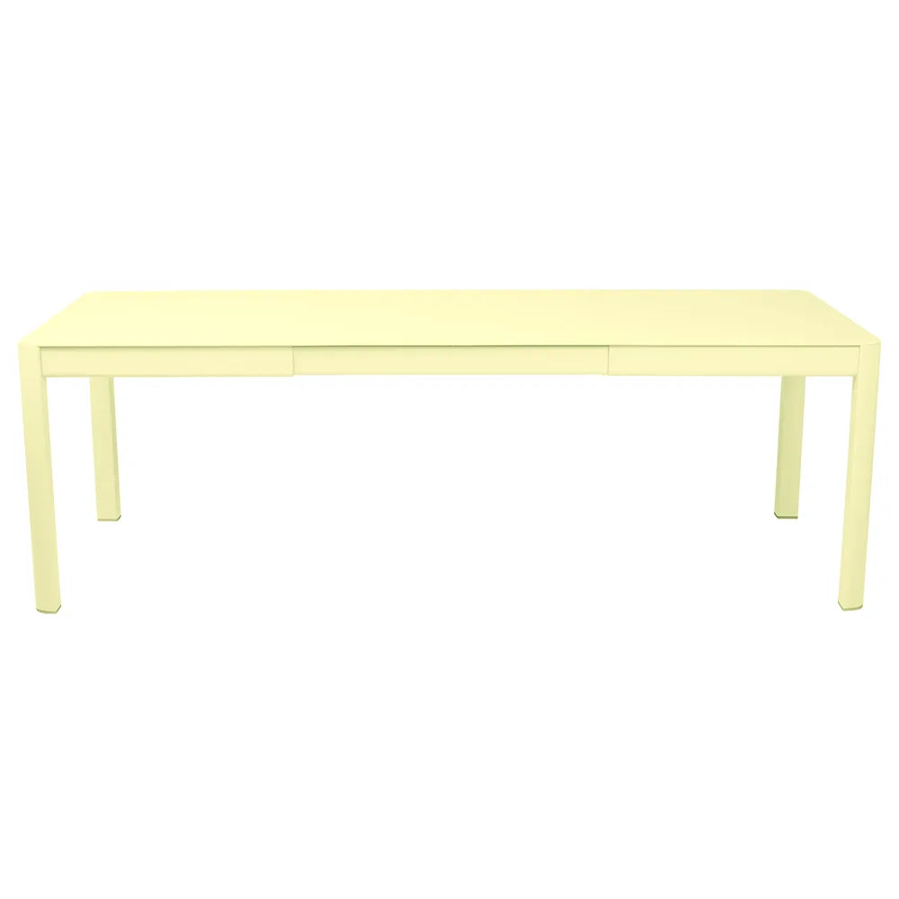 Fermob – Ribambelle – Table 2 allonges 149/234 x 100 cm – Citron givré