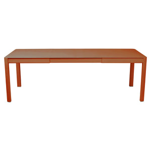 Fermob – Ribambelle – Table 2 allonges 149/234 x 100 cm – Orange confite