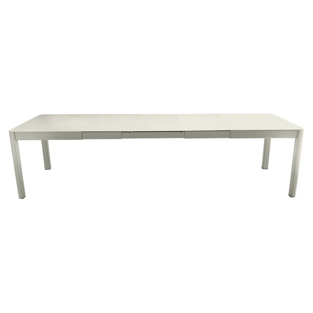 Fermob – Ribambelle – Table 3 allonges xl 149/299 x 100 cm – Gris argile