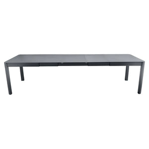 Fermob – Ribambelle – Table 3 allonges xl 149/299 x 100 cm – Carbone