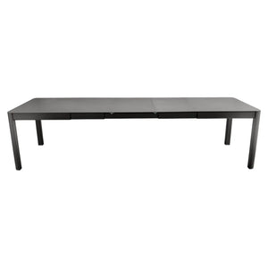 Fermob – Ribambelle – Table 3 allonges xl 149/299 x 100 cm – Réglisse
