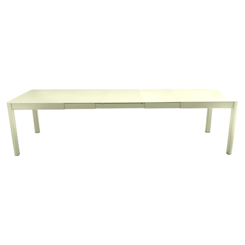 Fermob – Ribambelle – Table 3 allonges xl 149/299 x 100 cm – Vert tilleul