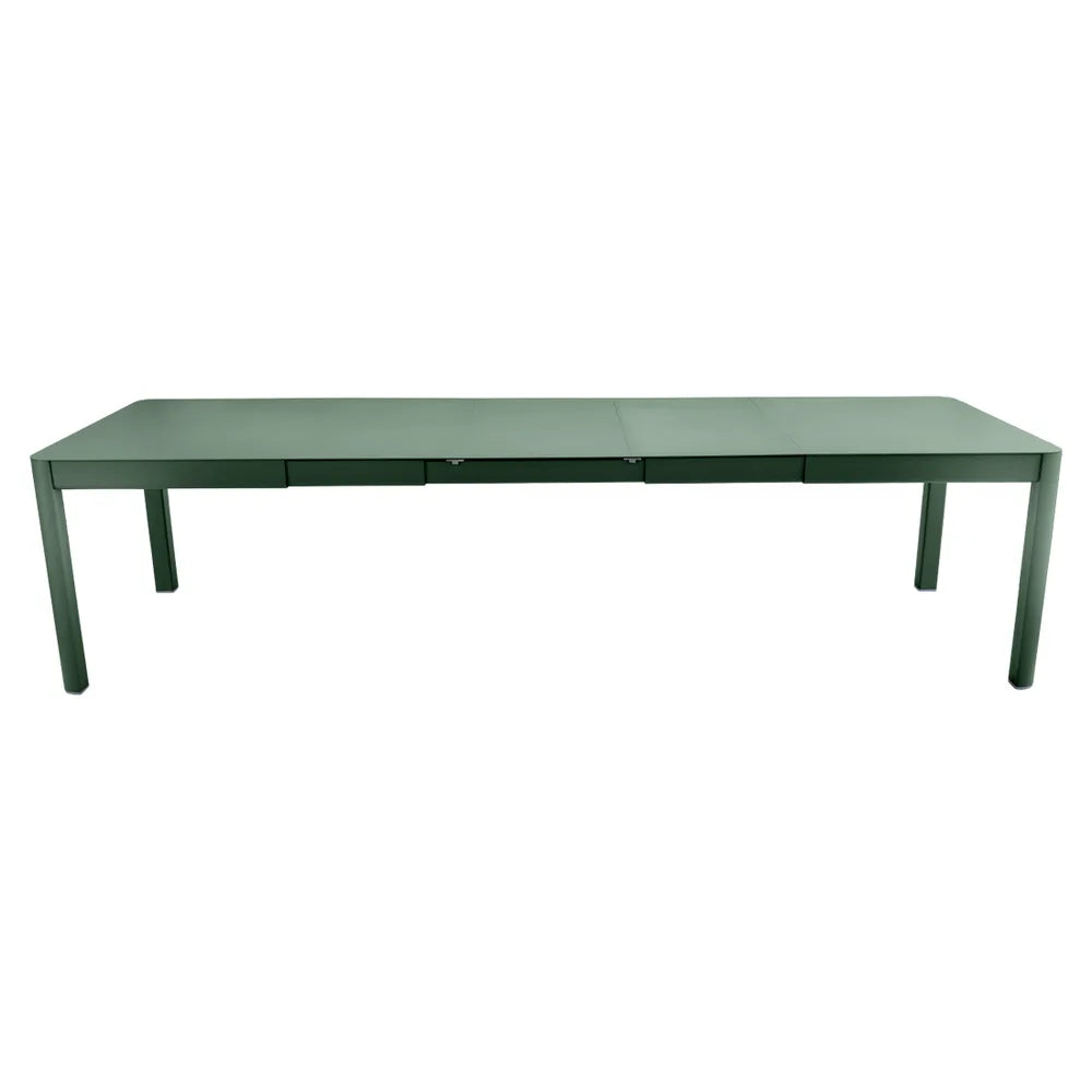 Fermob – Ribambelle – Table 3 allonges xl 149/299 x 100 cm – Vert cèdre