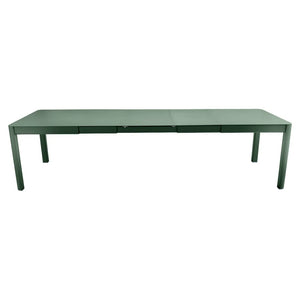 Fermob – Ribambelle – Table 3 allonges xl 149/299 x 100 cm – Vert cèdre