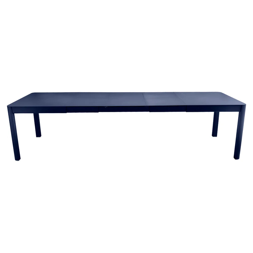 Fermob – Ribambelle – Table 3 allonges xl 149/299 x 100 cm – Bleu abysse