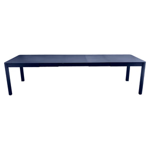 Fermob – Ribambelle – Table 3 allonges xl 149/299 x 100 cm – Bleu abysse