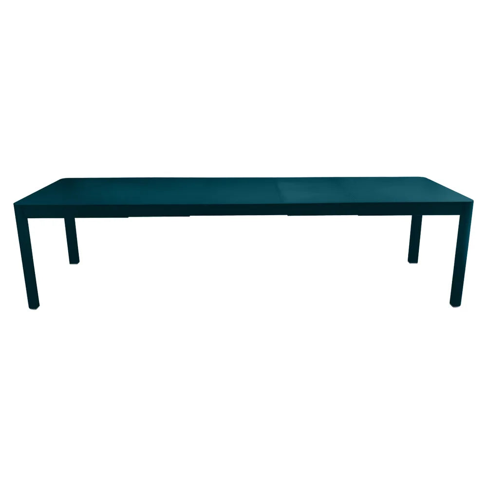 Fermob – Ribambelle – Table 3 allonges xl 149/299 x 100 cm – Bleu acapulco