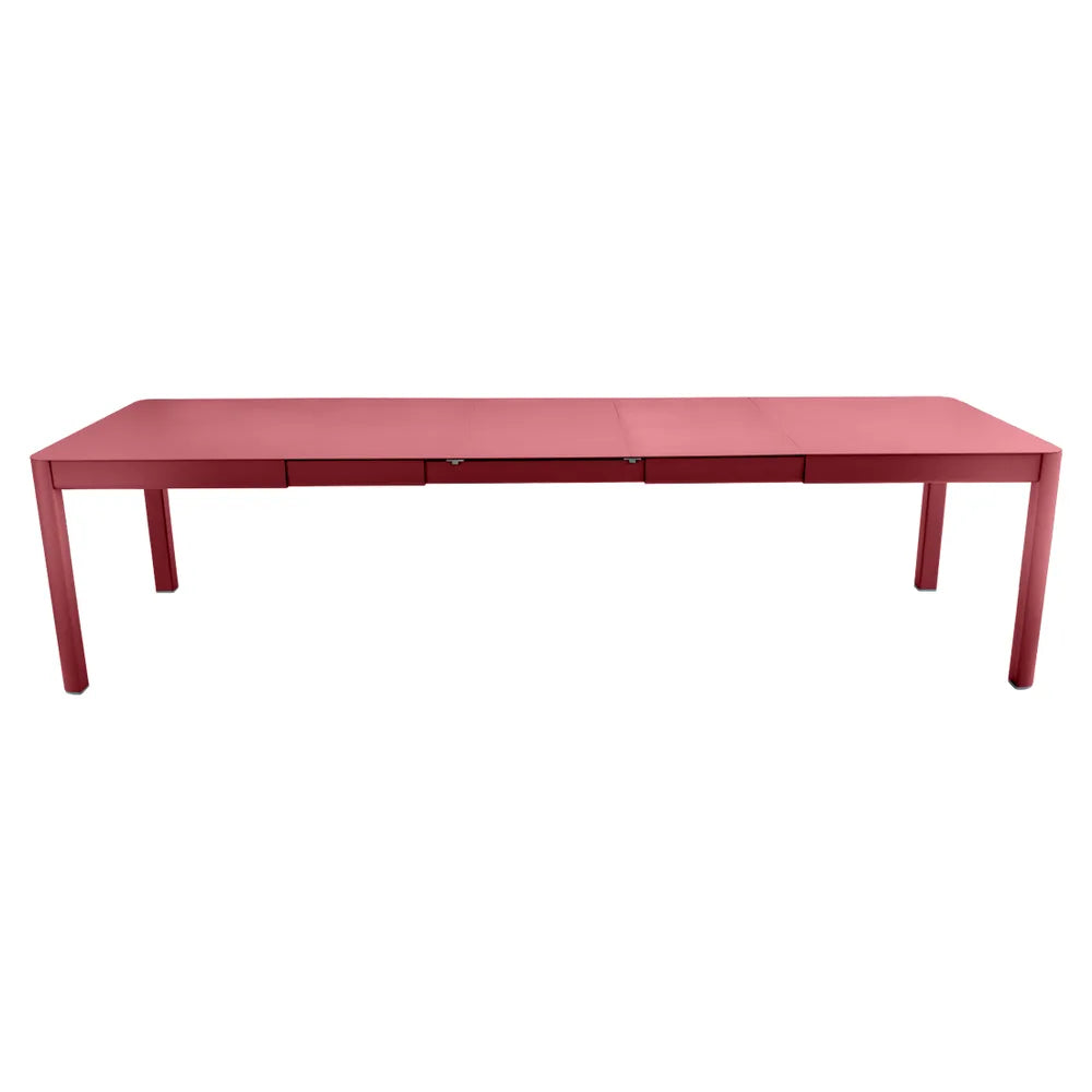 Fermob – Ribambelle – Table 3 allonges xl 149/299 x 100 cm – Piment