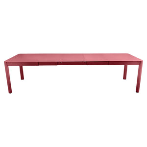 Fermob – Ribambelle – Table 3 allonges xl 149/299 x 100 cm – Piment
