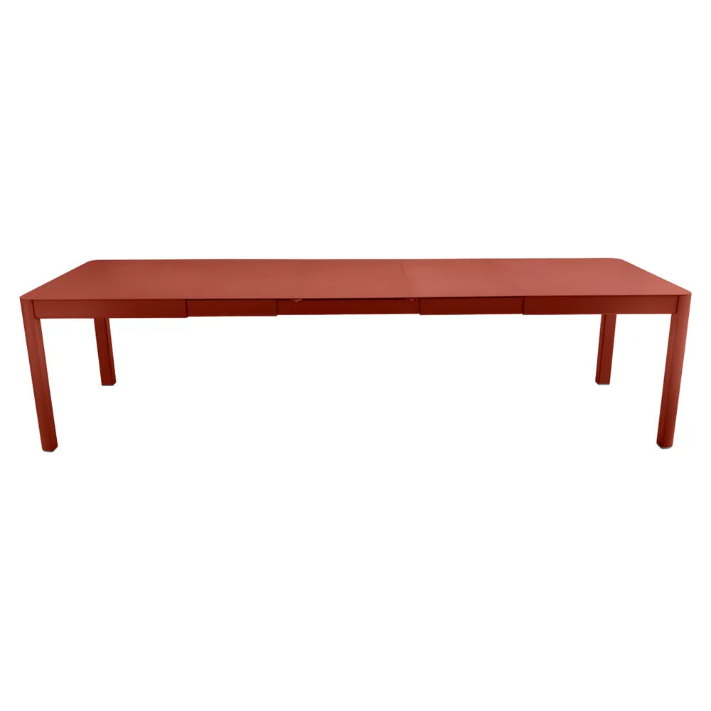 Fermob – Ribambelle – Table 3 allonges xl 149/299 x 100 cm – Ocre rouge