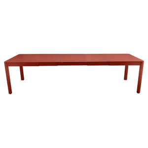 Fermob – Ribambelle – Table 3 allonges xl 149/299 x 100 cm – Ocre rouge