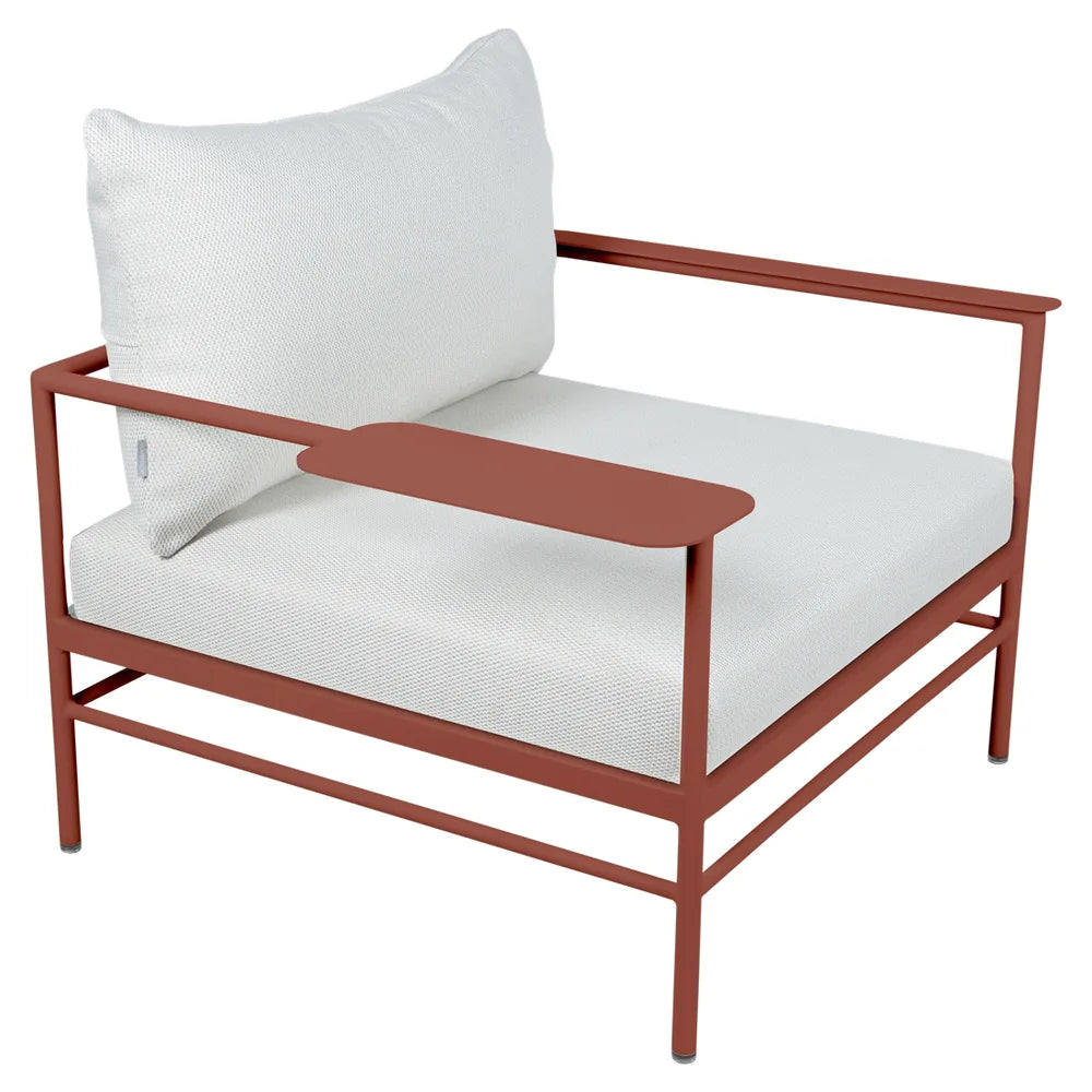 Fermob – Rivage – Fauteuil bas – Ocre rouge