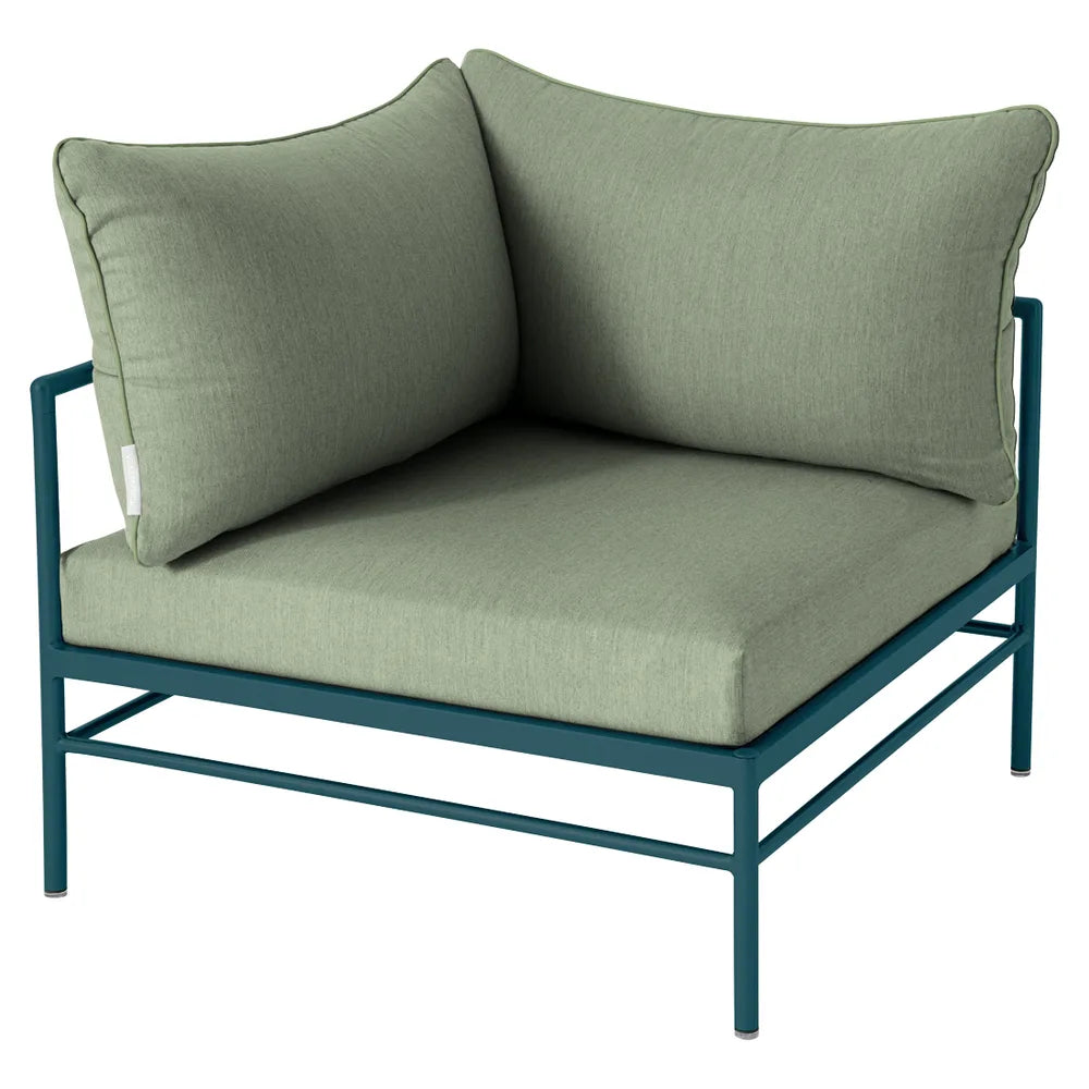 Fermob – Rivage – Fauteuil d'angle – Bleu acapulco