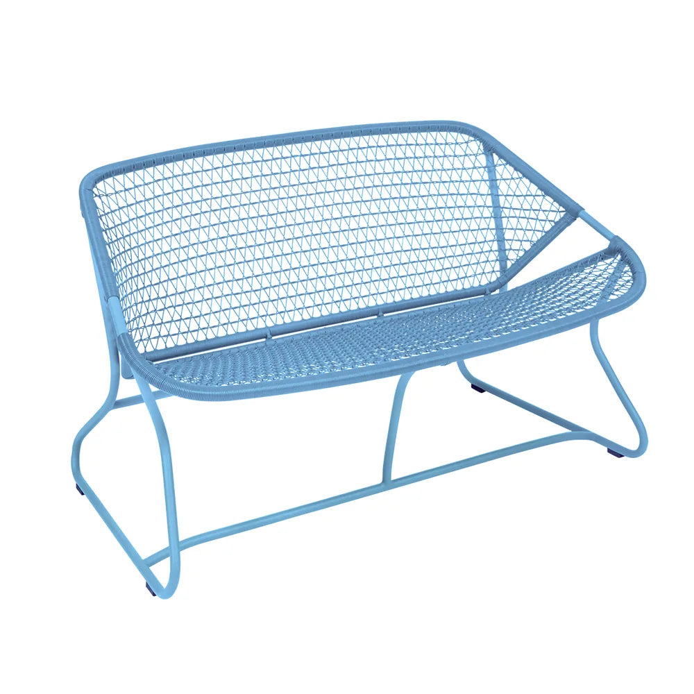 Fermob – Sixties – Banquette – Bleu maya