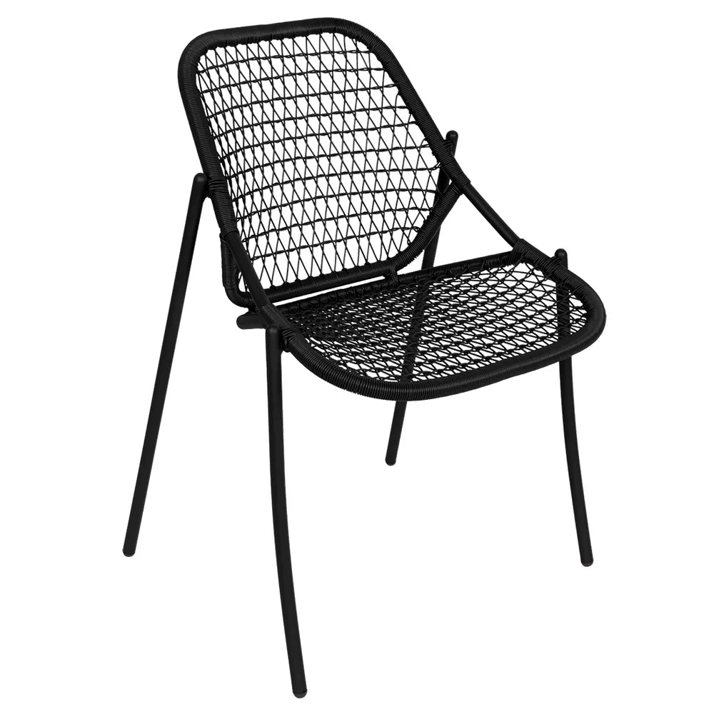 Fermob – Sixties – Chaise empilable – Réglisse