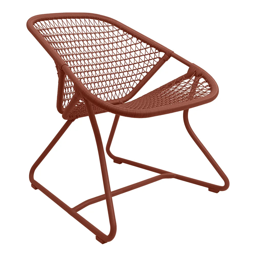 Fermob – Sixties – Fauteuil bas – Ocre rouge