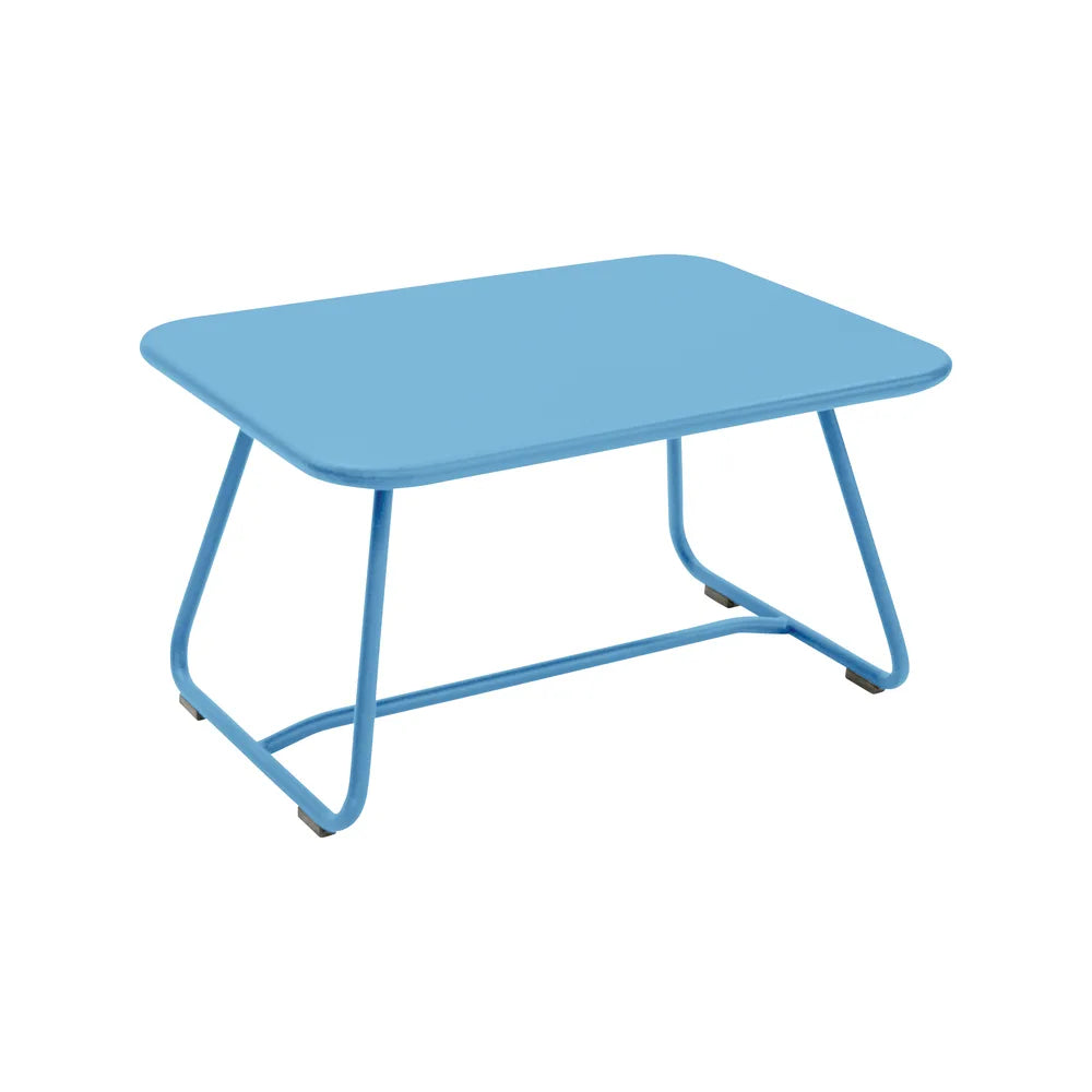 Fermob – Sixties – Table basse 76 x 55.5 cm – Bleu maya