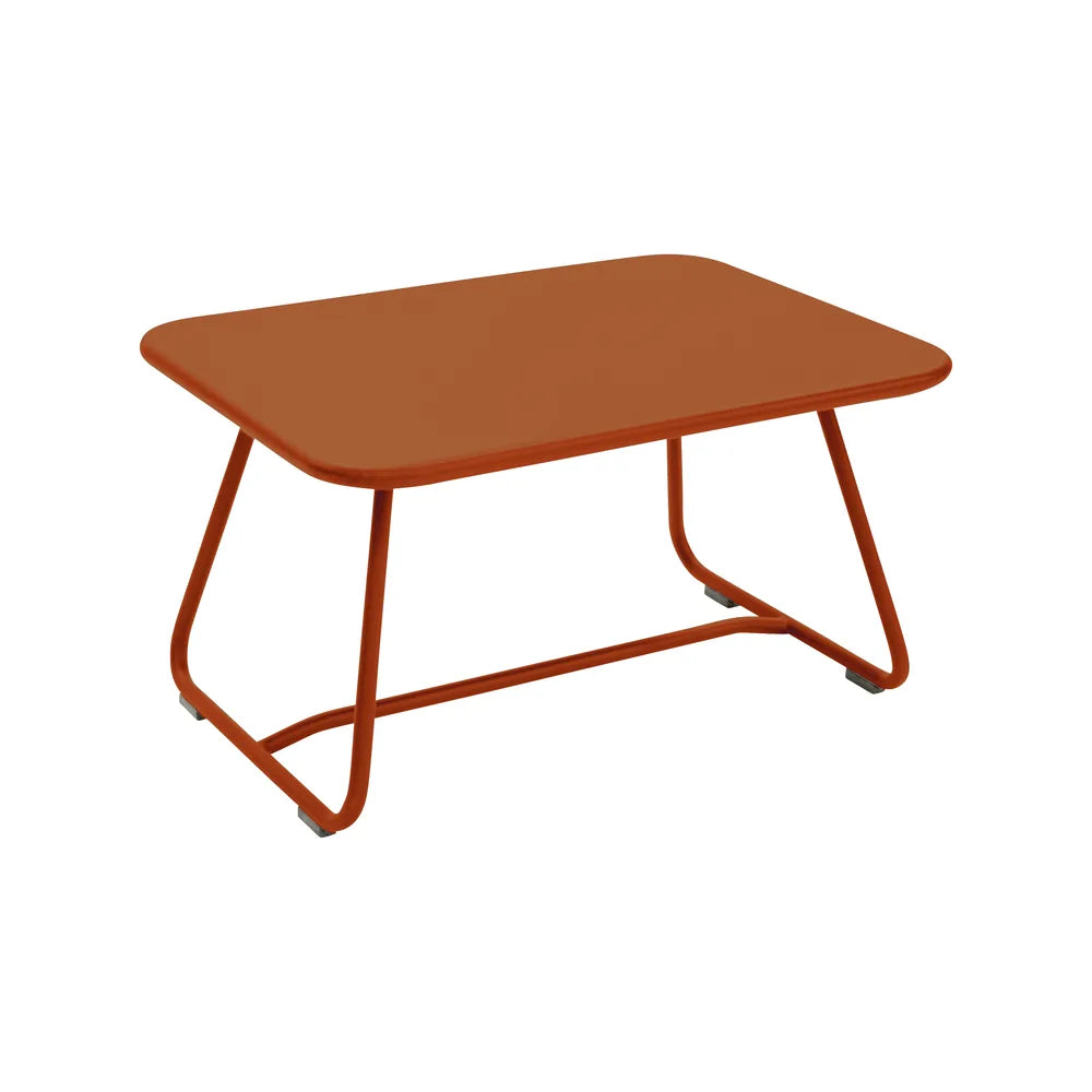 Fermob – Sixties – Table basse 76 x 55.5 cm – Orange confite