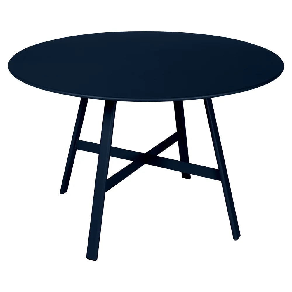 Fermob – So'o – Table ø 117 cm – Bleu abysse