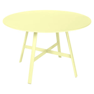 Fermob – So'o – Table ø 117 cm – Citron givré