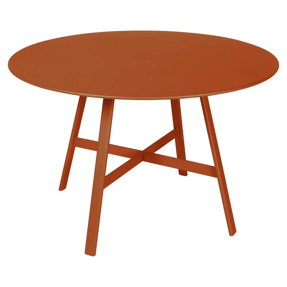 Fermob – So'o – Table ø 117 cm – Orange confite