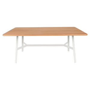 Fermob – So'o – Table chêne 180 x 90 cm – Blanc coton