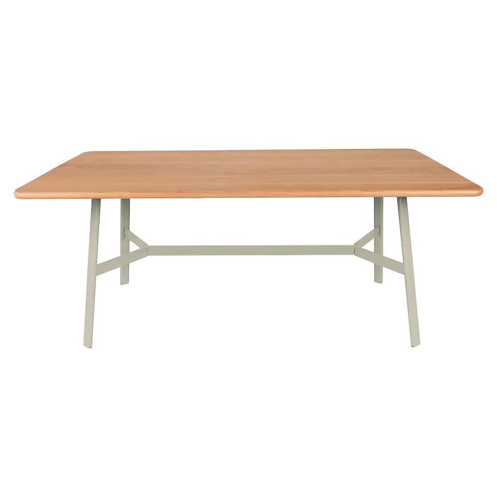 Fermob – So'o – Table chêne 180 x 90 cm – Gris argile