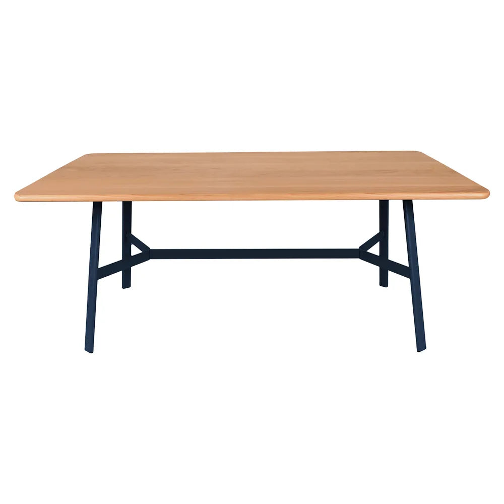 Fermob – So'o – Table chêne 180 x 90 cm – Bleu abysse