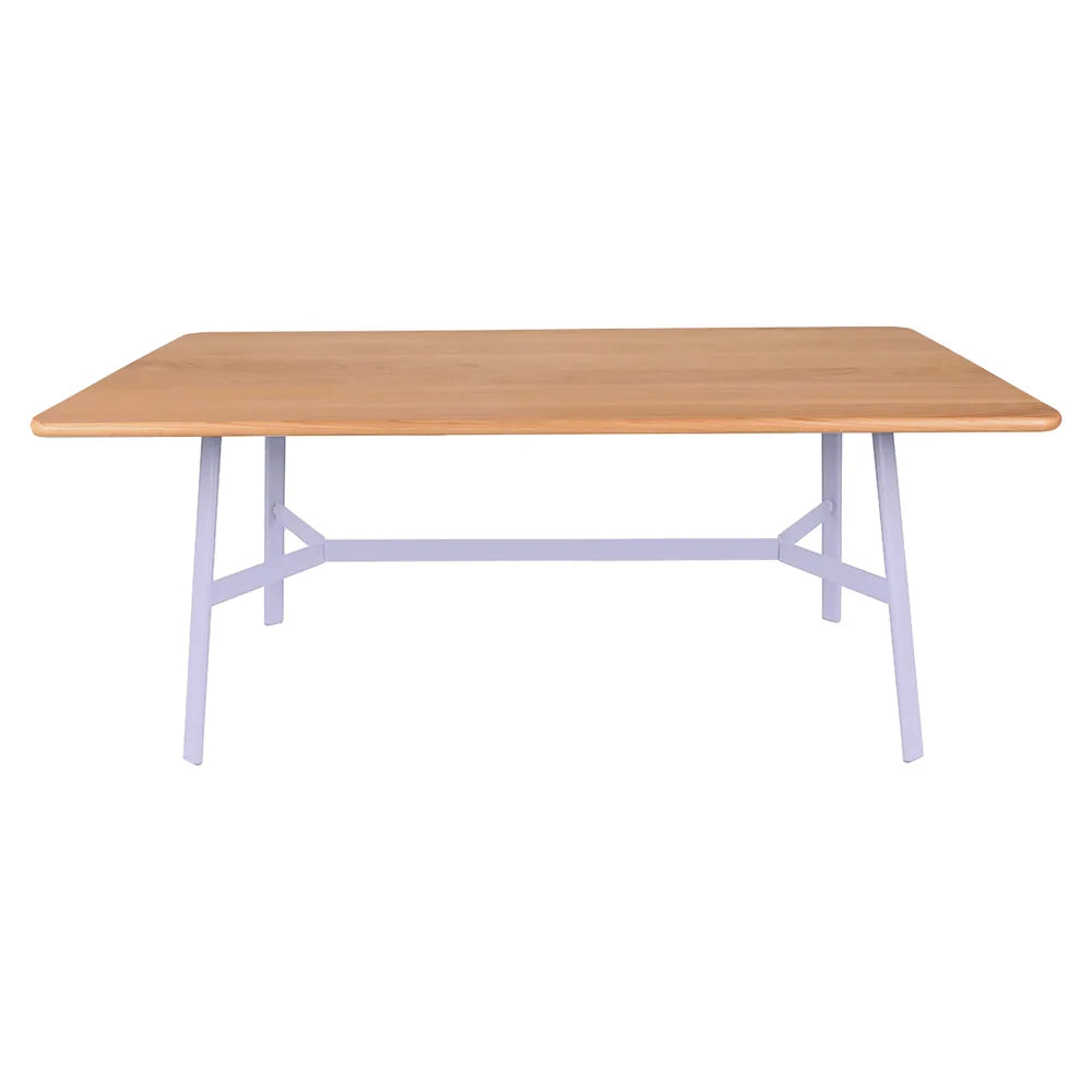 Fermob – So'o – Table chêne 180 x 90 cm – Guimauve