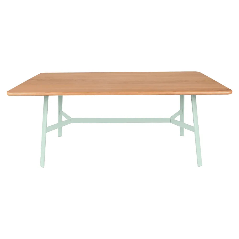 Fermob – So'o – Table chêne 180 x 90 cm – Menthe glaciale