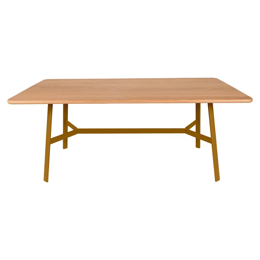 Fermob – So'o – Table chêne 180 x 90 cm – Pain d'épices