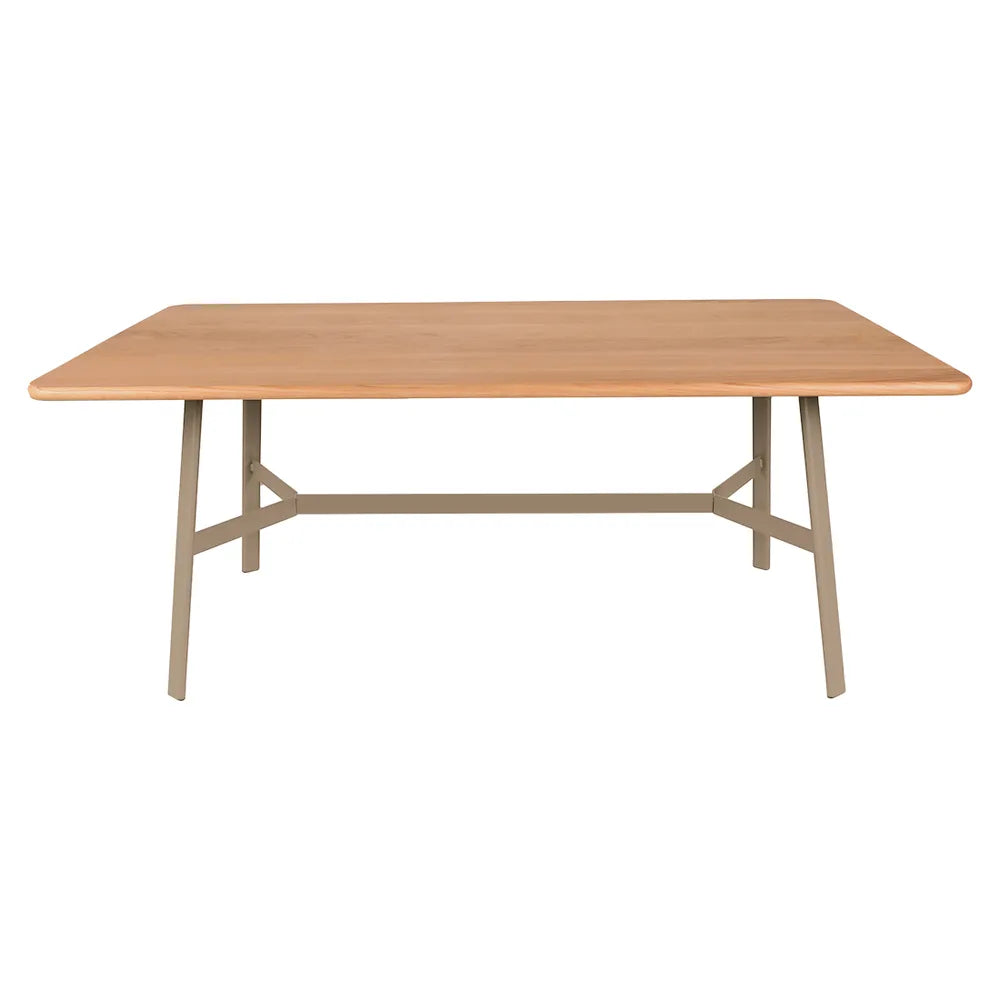 Fermob – So'o – Table chêne 180 x 90 cm – Muscade