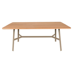 Fermob – So'o – Table chêne 180 x 90 cm – Muscade