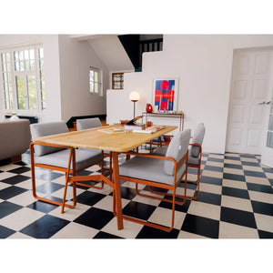 Fermob – So'o – Table chêne 180 x 90 cm en situation