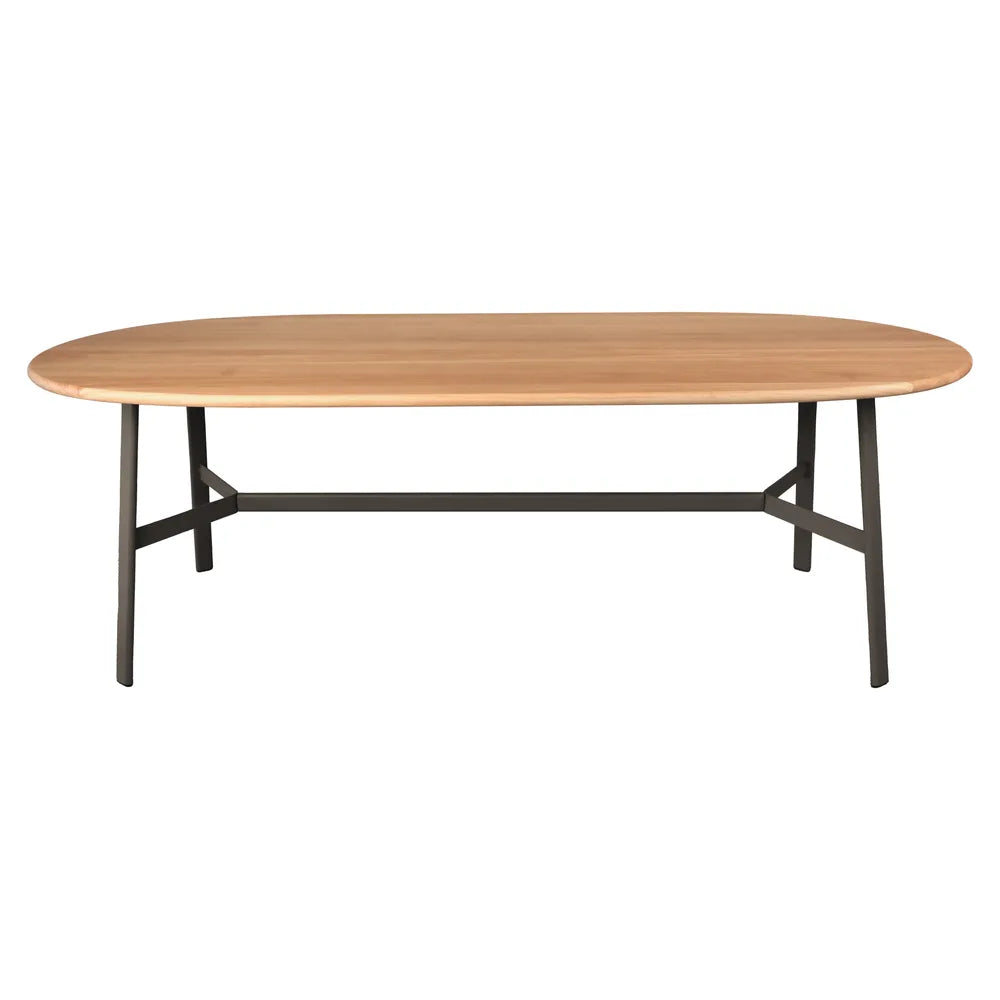 Fermob – So'o – Table chêne ovale 220 x 95 cm – Tonka