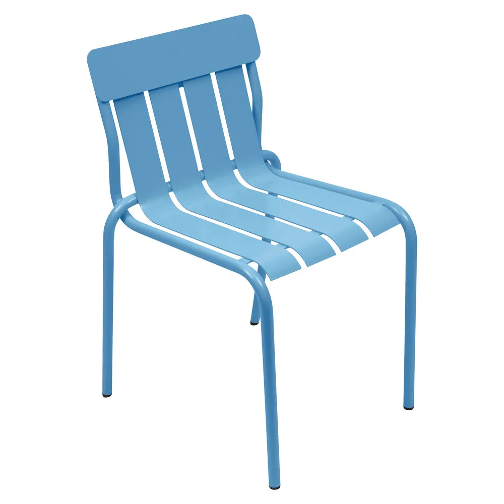 Fermob – Stripe – Chaise – Bleu maya