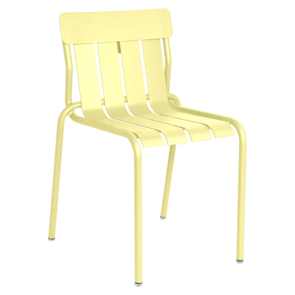 Fermob – Stripe – Chaise – Citron givré