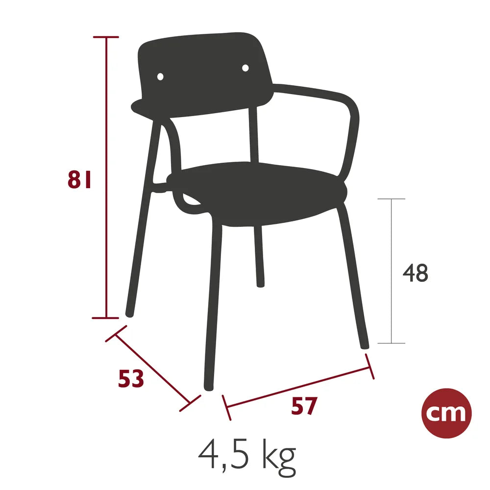 Fermob – Bridge bois teinté – guide de dimensions