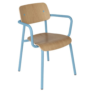 Fermob – Studie – Bridge chêne – Bleu maya